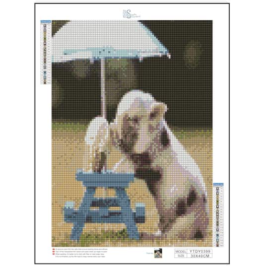 Sparkly Selections Piglet Eating Ice-Cream Diamond Art Kit